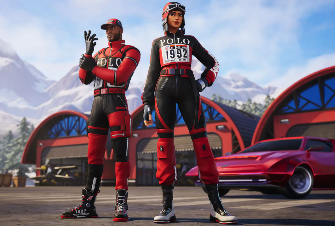 Игры лорен. Ральф ФОРТНАЙТ. Коллаборация ФОРТНАЙТ поло. Ralph Lauren Fortnite. Fortnite x Ralph Lauren.