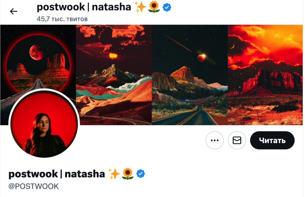 Наташа Чомко, известная под своим псевдонимом Post Wook, - цифровая художница из Лос-Анджелеса