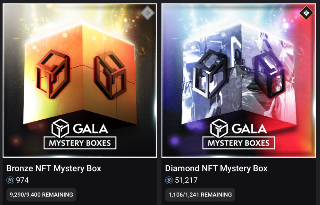 Gala Games: Как NFT Mystery Boxes изменяют индустрию гейминга