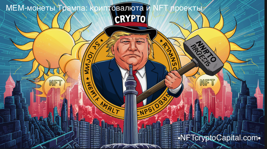 Мем-монеты Трампа: криптовалютный ренессанс и NFT проекты